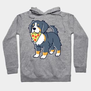 Bernese and Pizza Hoodie